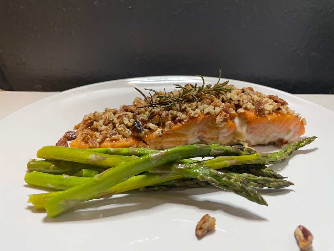 Pecan Crusted Salmon4 - Chris Kresser